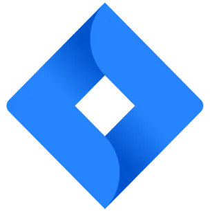 Logo Jira, czyli oprogramowania służącego do śledzenia błędów i zarządzania projektami